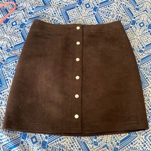 The Limited Brown Skirt - Size 4